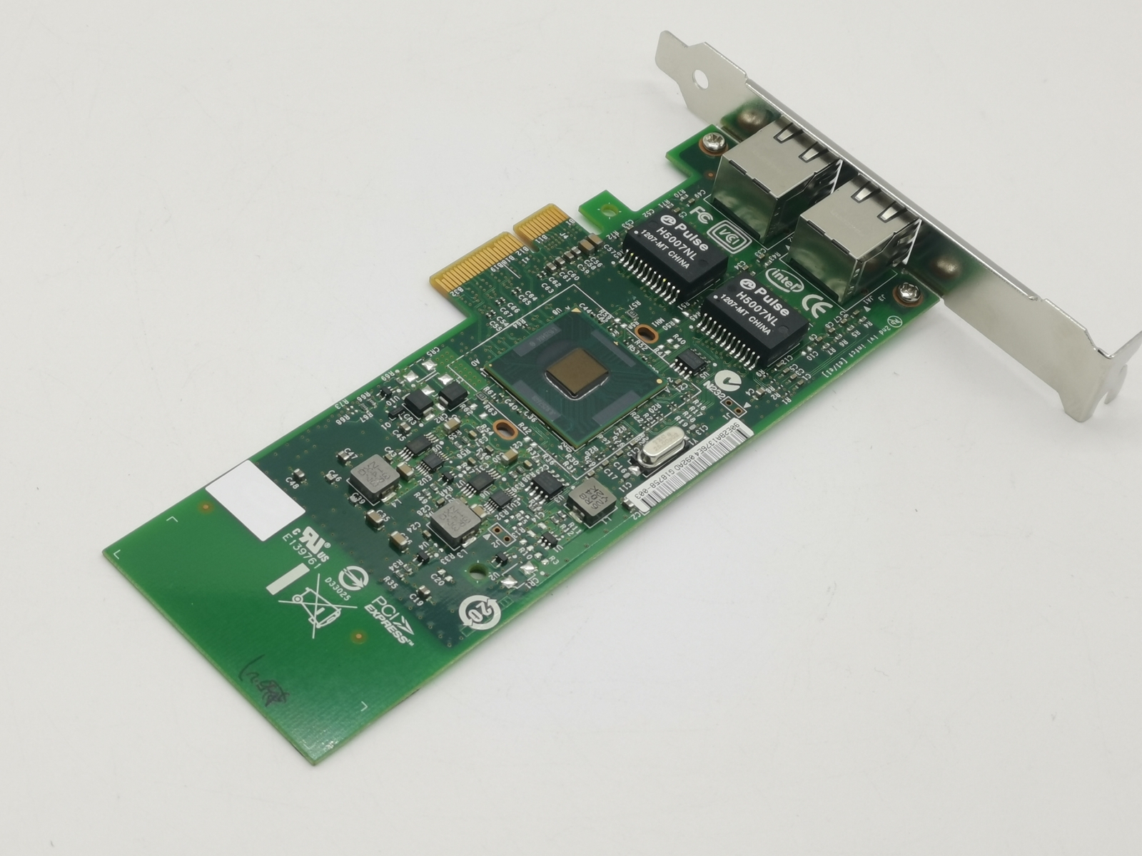 1P8D1 E1G42ET Dell Intel Pro/1000 ET Dual-Ports 1Gbps PCI-E Server Network Card