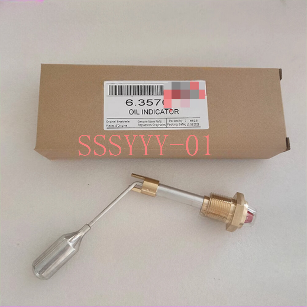 1PCS NEW 6.3570.1 Fit Kaeser Air Compressor Oil level Gauge Free shinpping