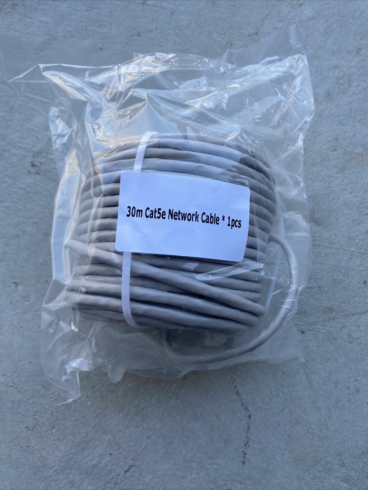 Lorex OEM Cat 5e Ethernet Network Cable GRAY 100ft (30m) BRAND NEW SEALED Lot 10