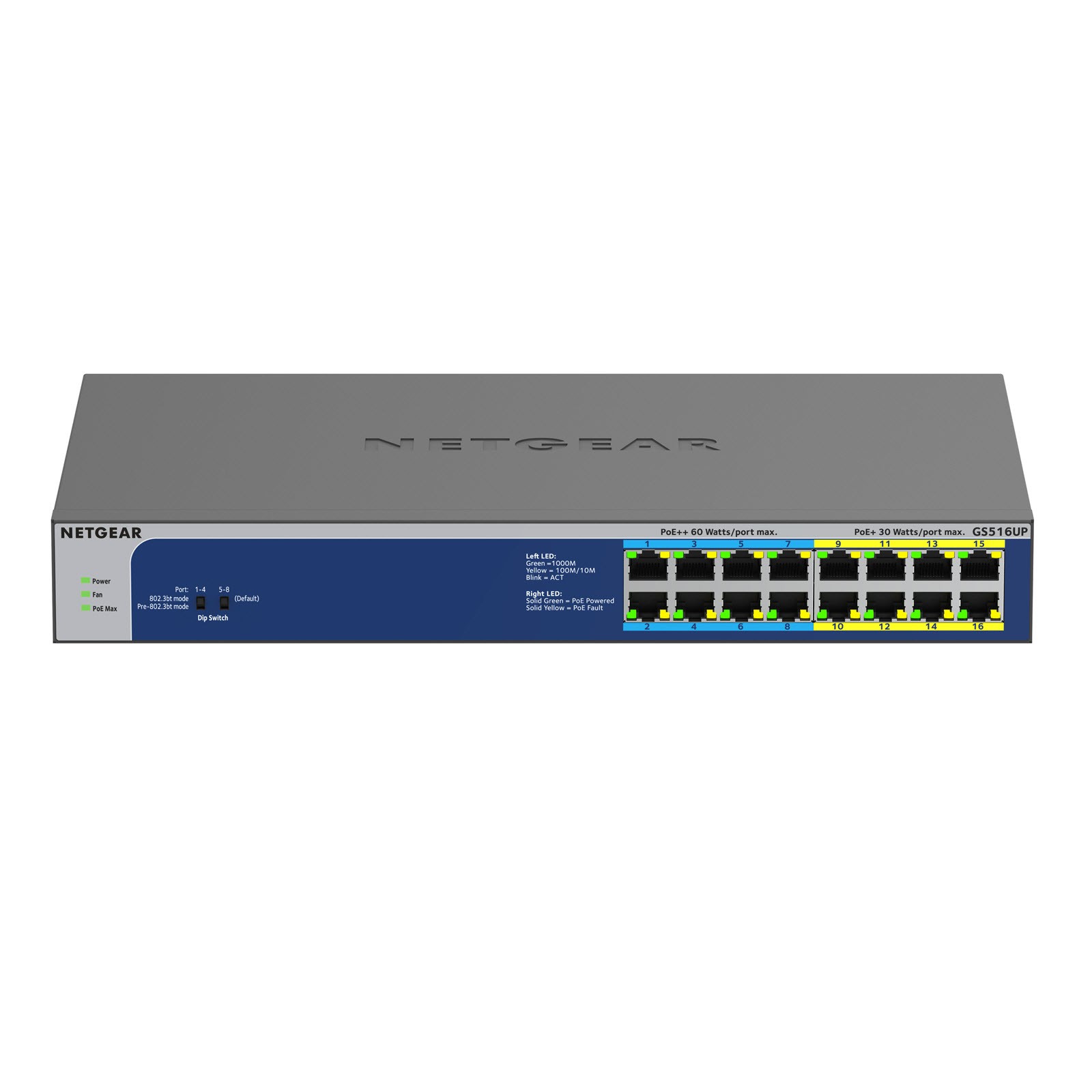 *NEW* NETGEAR GS516UP 16 Port Gigabit Switch