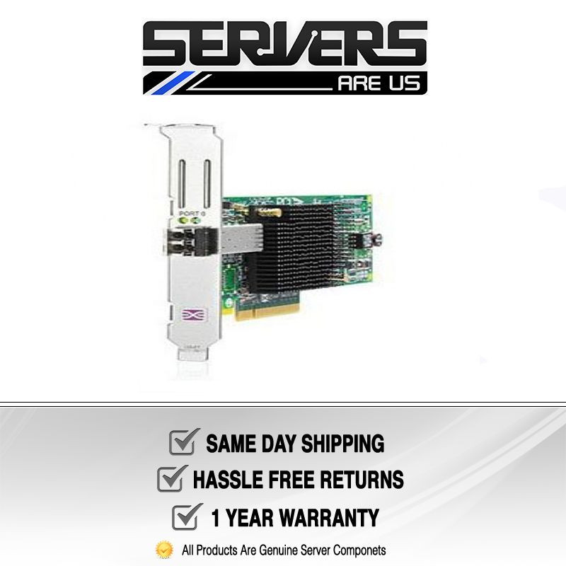 HP 8GB Fibre Channel AJ762A 489192-001 AJ762-63003 StorageWorks 81E PCI-E HBA