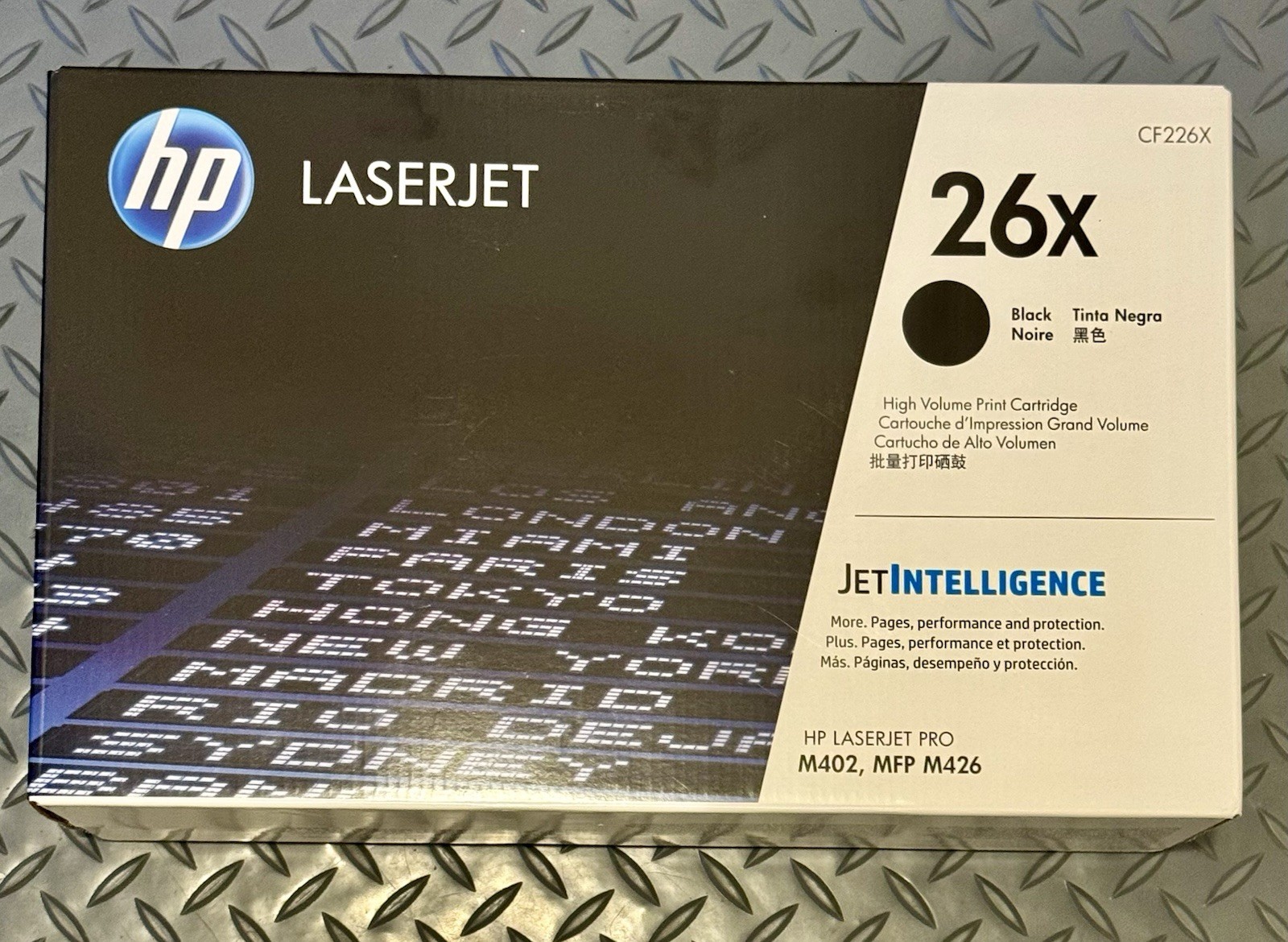 Brand New HP 26X High Yield LaserJet Toner Cartridge Black CF226XC