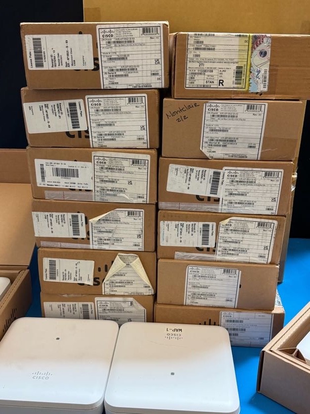 Cisco AIR-AP1852I-B-K9 Aironet 1852i WiFi Access Point 802.11ac PoE
