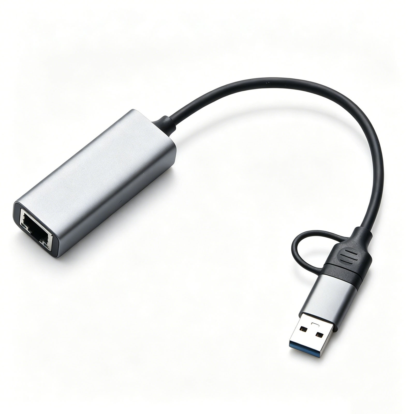 USB C to Ethernet Adapter 2.5Gbps for Ultra-Thin Laptop, RTL8156B, Plug & Play