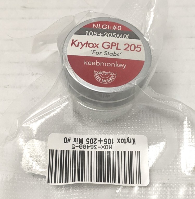 Krytox 205g0 - 10 grams (~5mL)  - Keyboard Switch Lube - GPL-205 + 105 #0