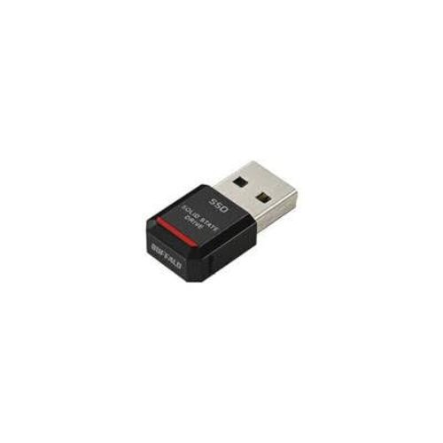 BUFFALO SSD-PST500U3BA/D 500GB External SSD USB 3.2 Gen 2 Type-A Black
