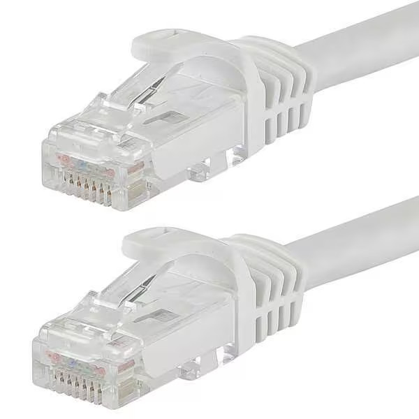 Monoprice Patch Cord,Cat 6,Flexboot,White,50 ft. 9818 Monoprice 9818