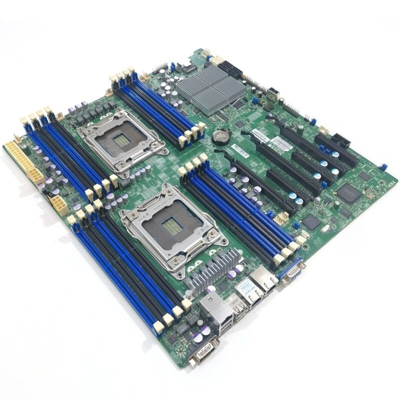 For Supermicro X9DR3-F Dual Motherboard X79 LGA2011 DDR3 Tested ok