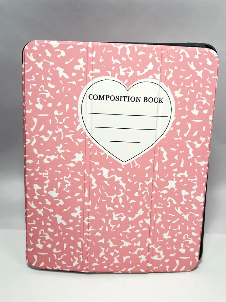 Cabreche iPad Pro 13 M5 M4 Case 2025 2024 TPU Pencil Cute Pink Heart Cover