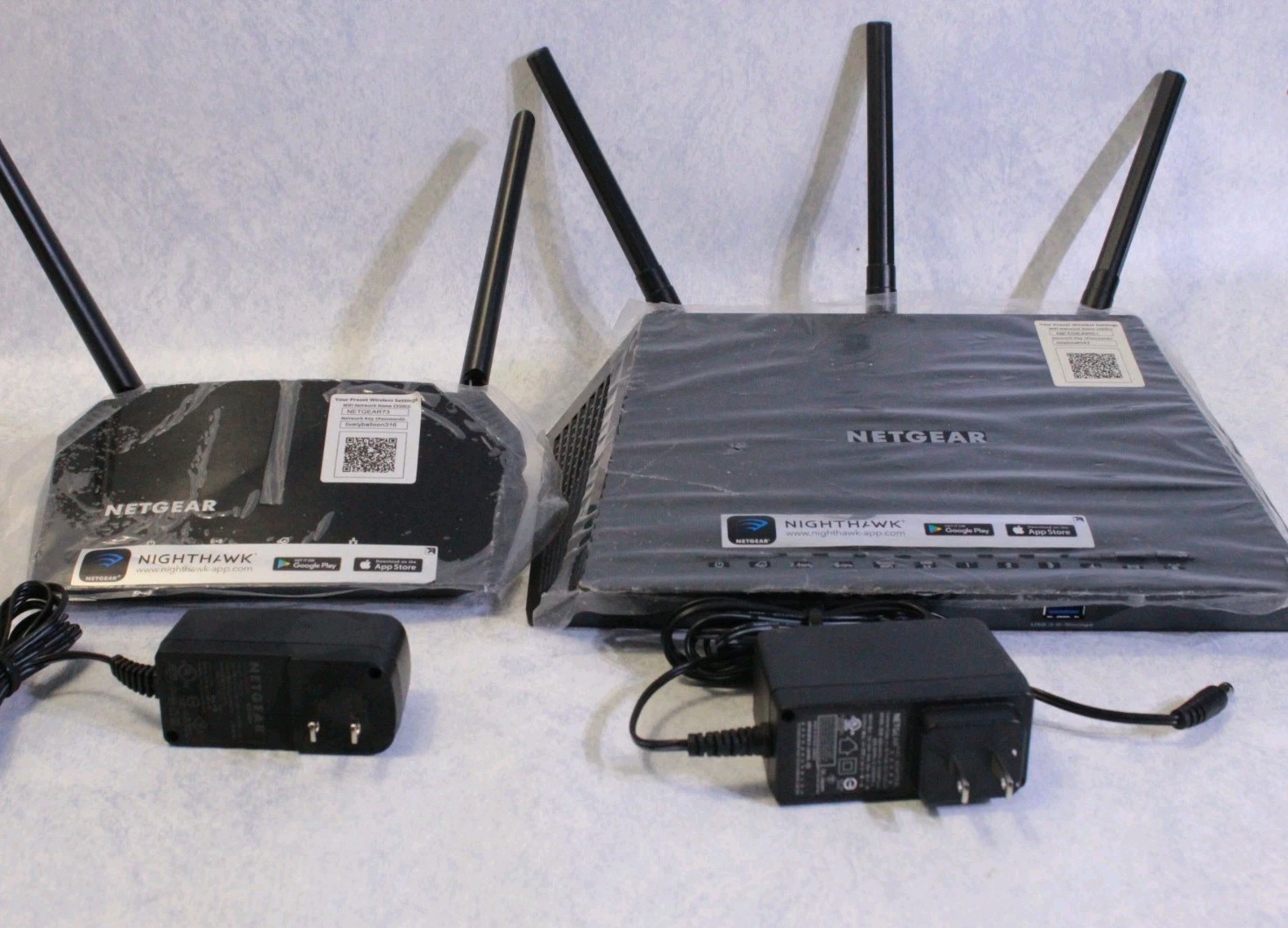 Netgear Nighthawk AC1750/R6700v3 & AC1000/R6080 Smart Wi-Fi Router Lot Open Box