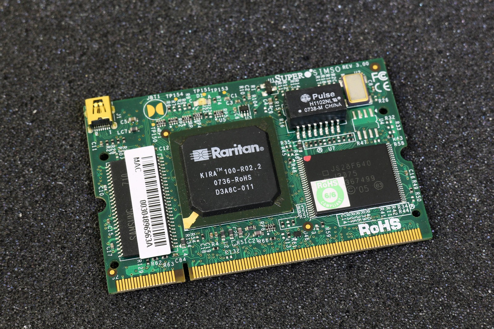 SuperMicro AOC-SIMSO IPMI Management Interface Card