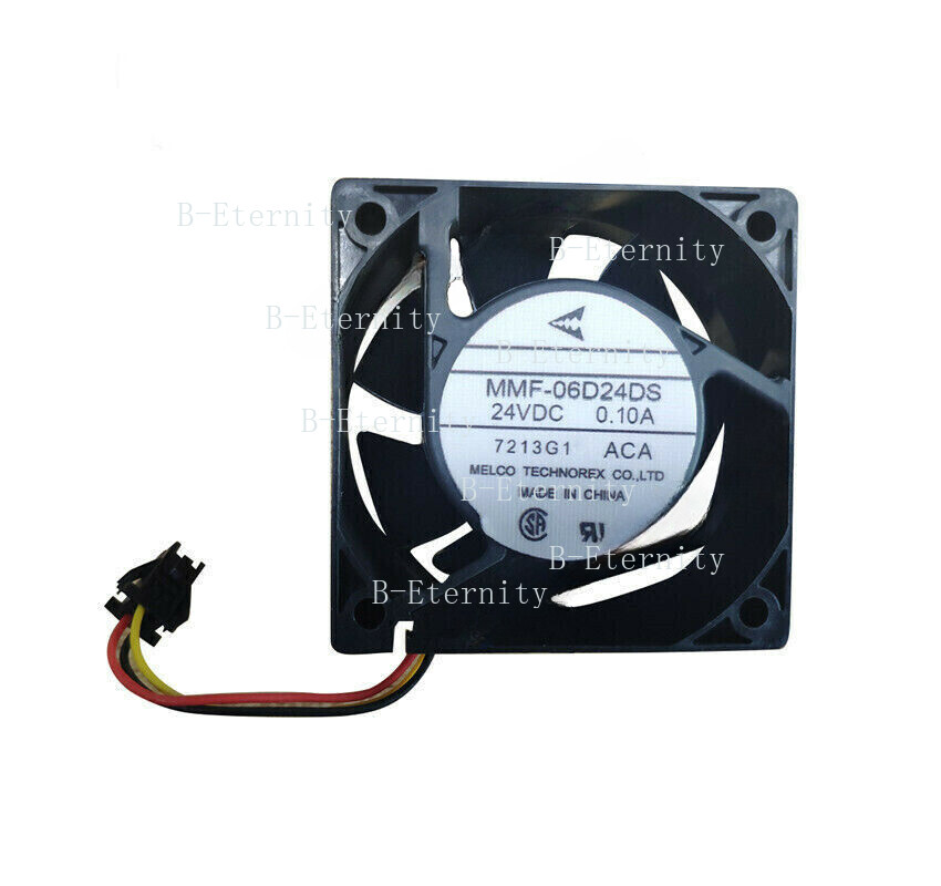 For Melco MMF-06D24DS-ACA DC 24V 0.10A 60*60*25MM Inverter Cooling Fan