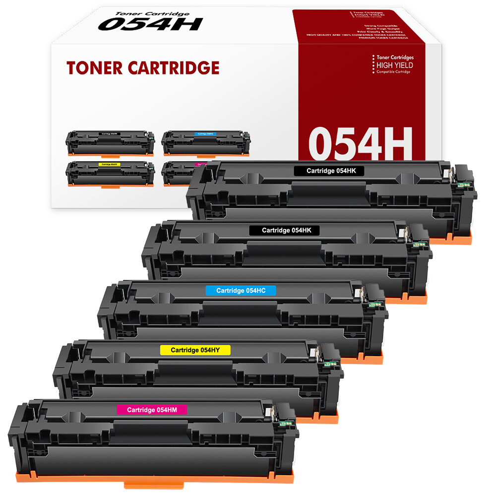 5x Replacement Toner Cartridge 054H For Canon LBP620 MF641cdw LBP622cdw MF640c