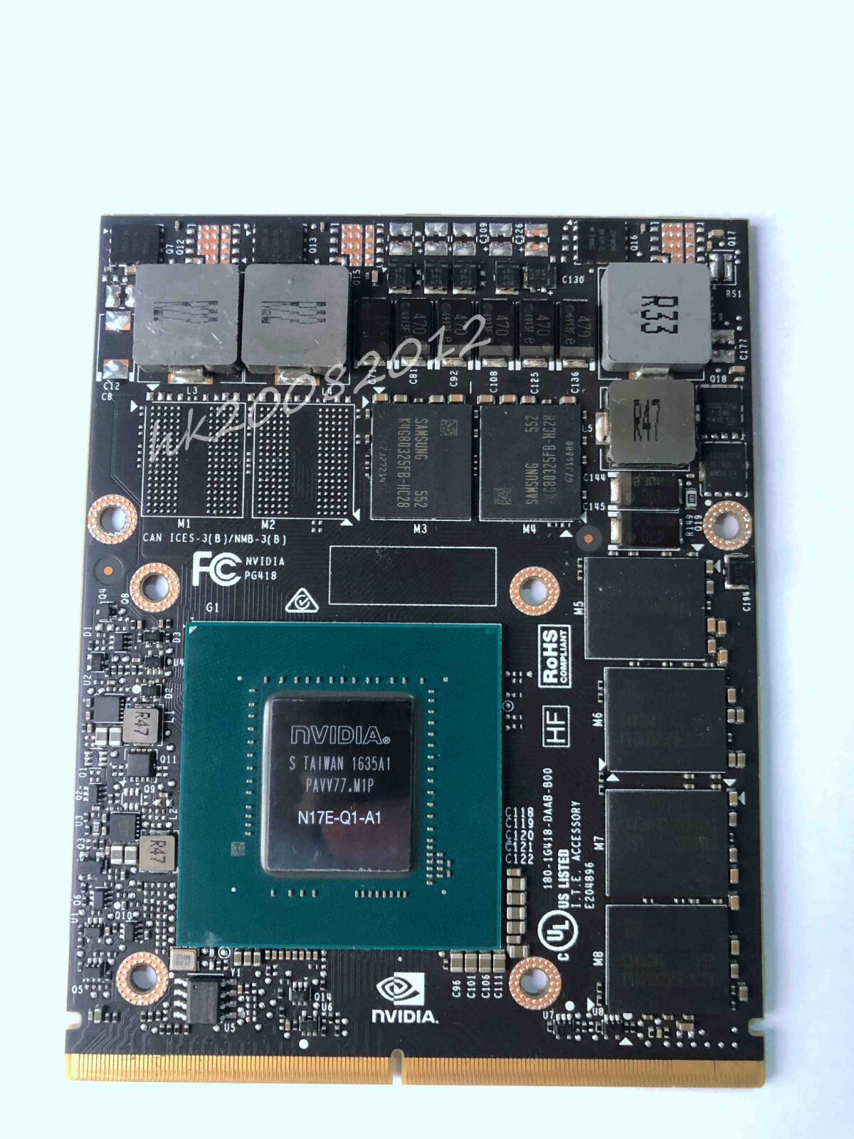 DELL HP NVIDIA Quadro P3000 P4000 8GB P5000 16GB GDDR5 MXM Graphics Card