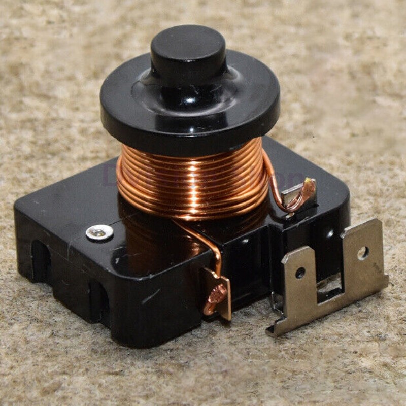 1X For QL2-6.2 A/B3 refrigerator/freezer starter with capacitor pin starter  #A