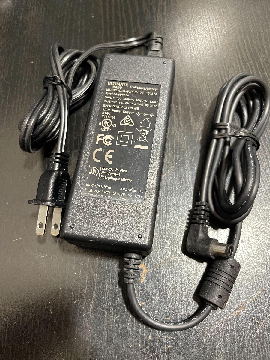 Ultimate Ears Switching Power Supply - DSA-90PFE-192 - For Hyperboom (/RT6-15...