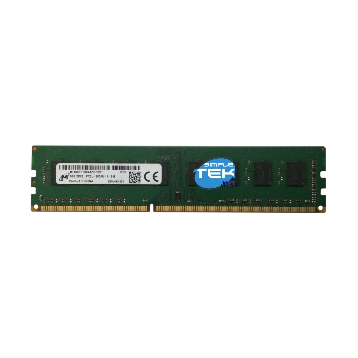 Micron DDR3L 8GB 1600MHz RAM Memory Module DIMM 1.35V Non-ECC