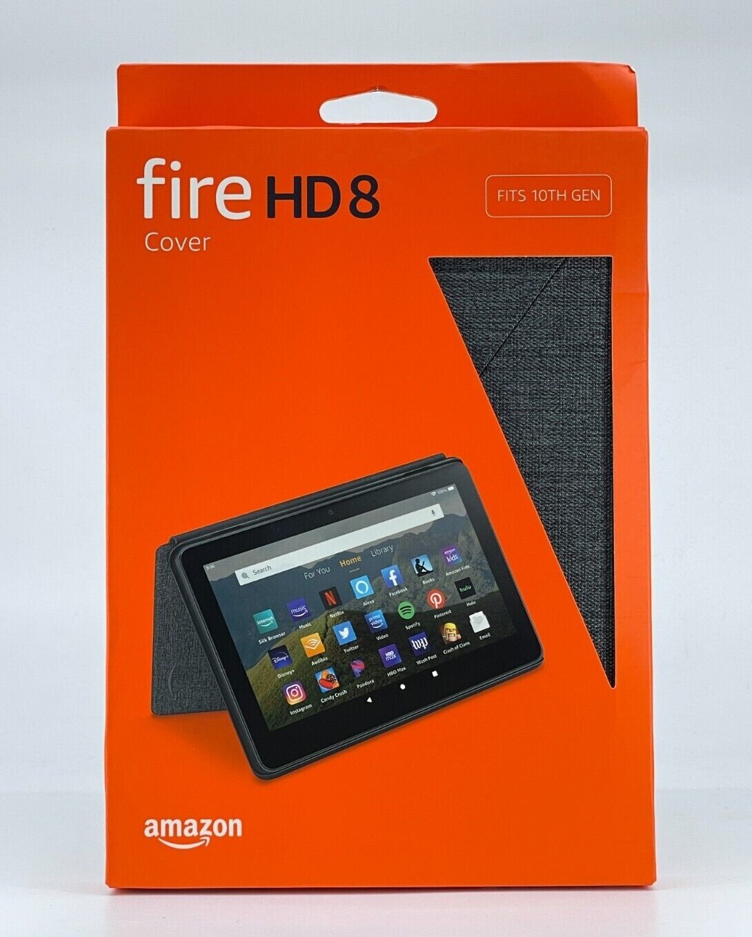 Amazon Fire HD 8 Cover 10th Gen Tablet  2020 Release: Black, Plum, Twilight Blue
