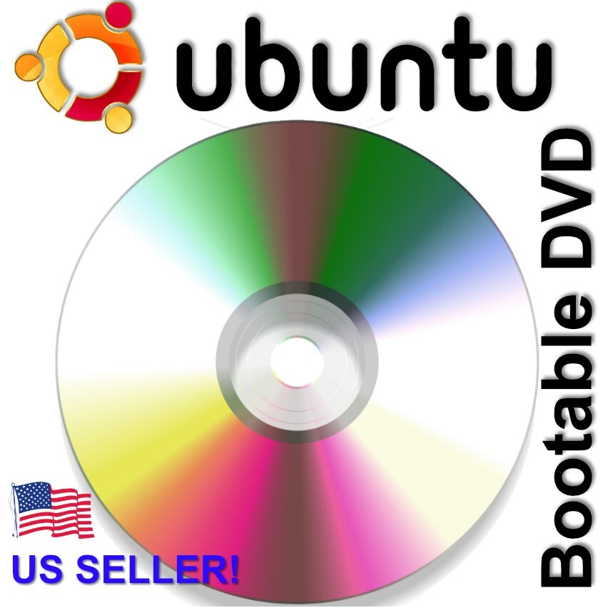 Ubuntu Linux 24.04.3 Newest Version BOOTABLE/LIVE DVD Disc -USA