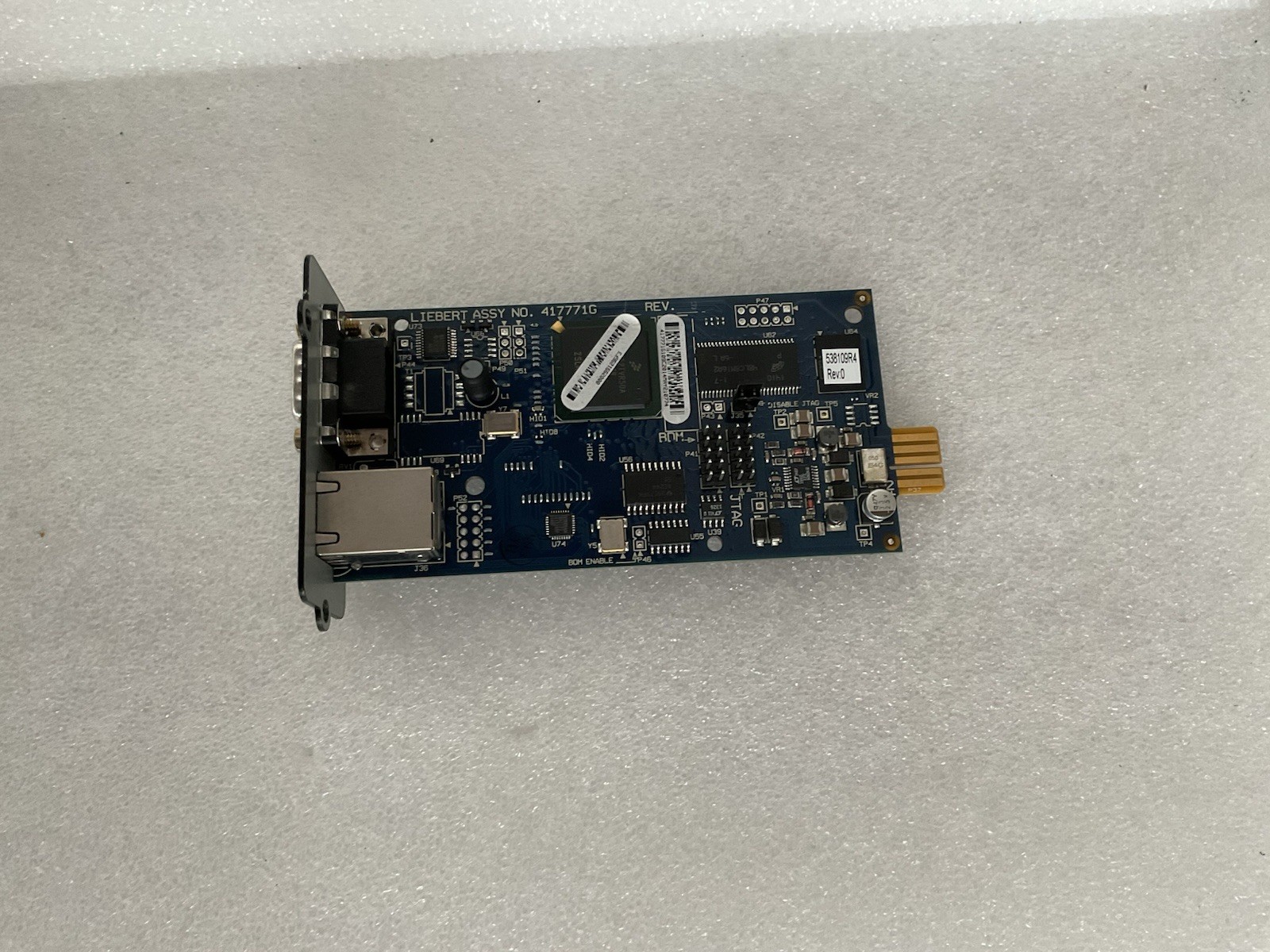 Emerson Liebert IS-WEBCARD IntelliSlot Web Management Card 417771G109C2014MRY