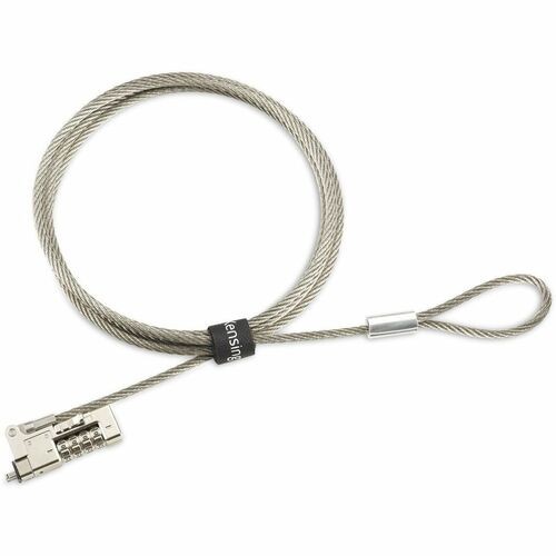 Kensington Slim NanoSaver 2.0 EQ Combination Laptop Lock - Serialized Single-Pac