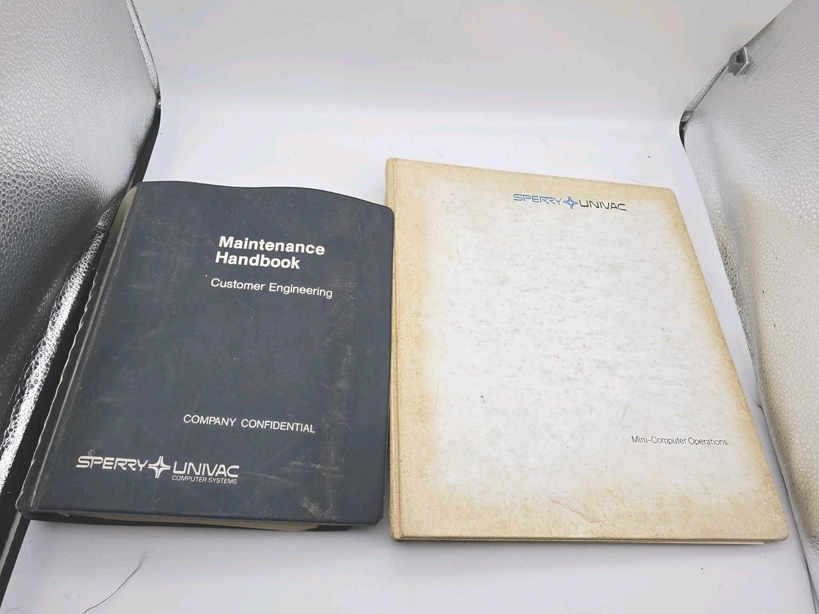 VINTAGE Sperry UNIVAC Manual Books Misc Handbooks Lot Of Two 