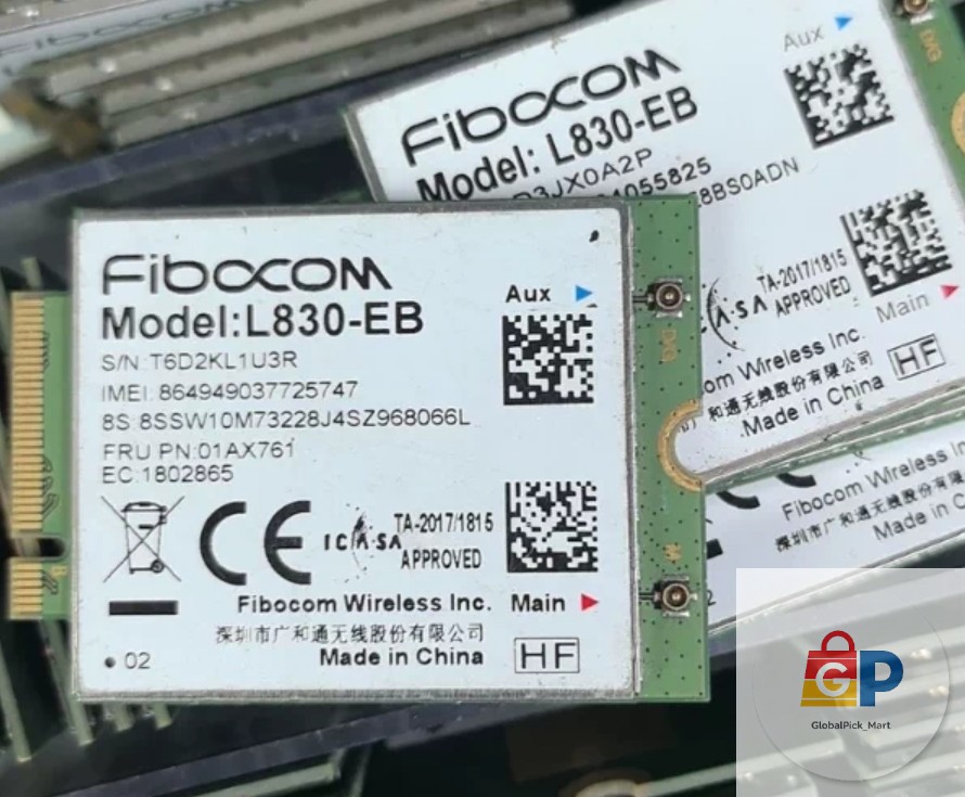 Fibocom L830-EB 01AX761 4G Module Card For Lenovo T580 T480 T480s X280