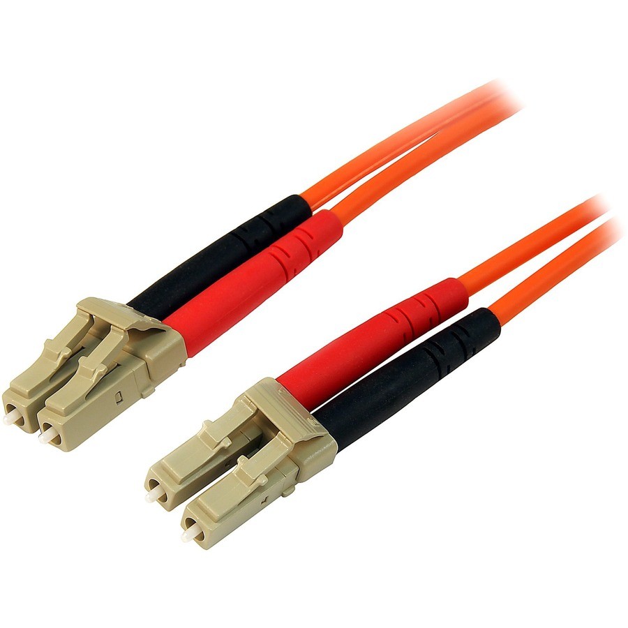 StarTech 50FIBLCLC30 30m Fiber Optic Cable Multimode Duplex 50/125 LSZH LC/LC
