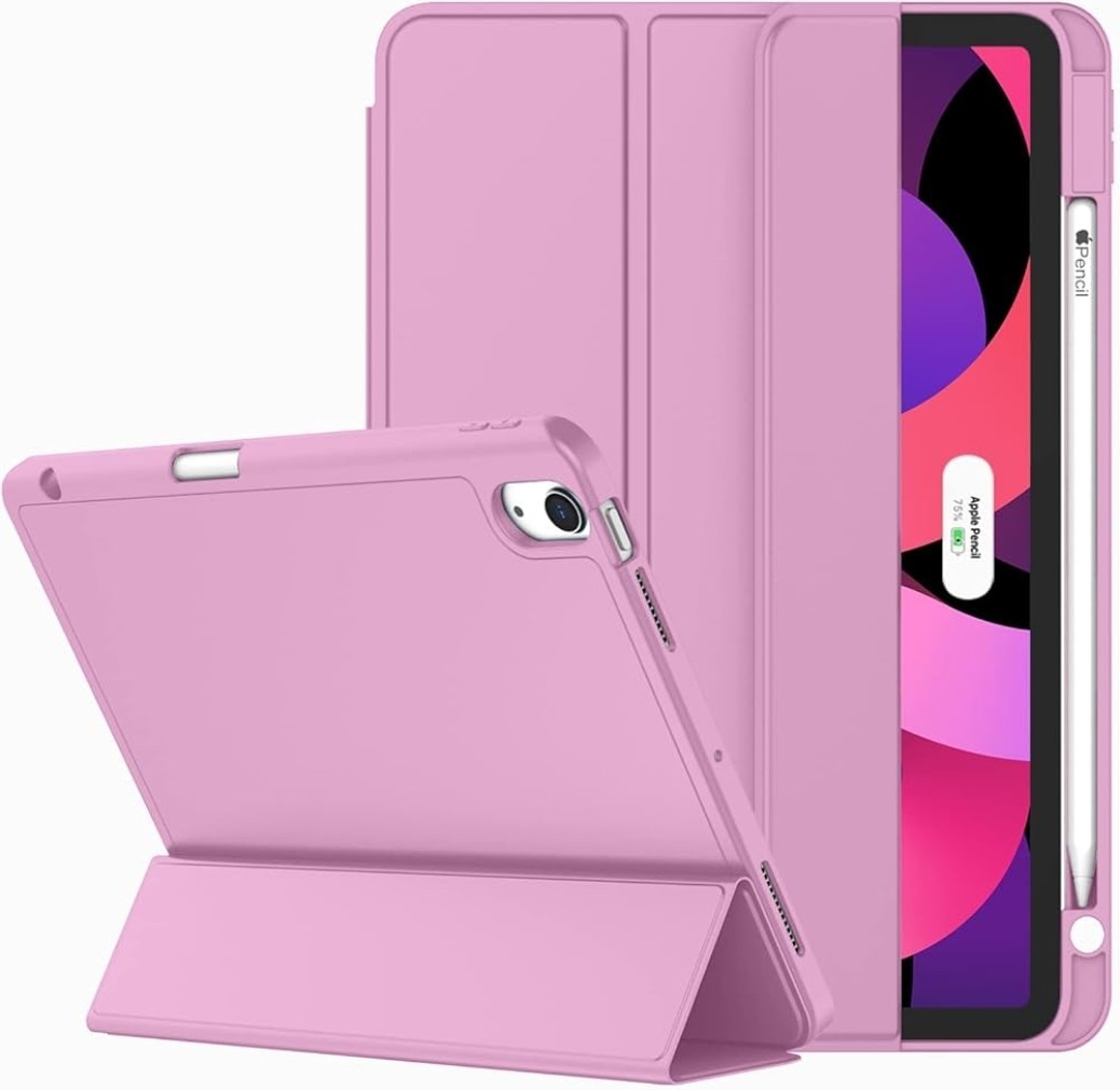 ZryXal iPad Air 11 Inch Case M3 (2025) / M2 (2024), iPad Air 5th (2022) Violet