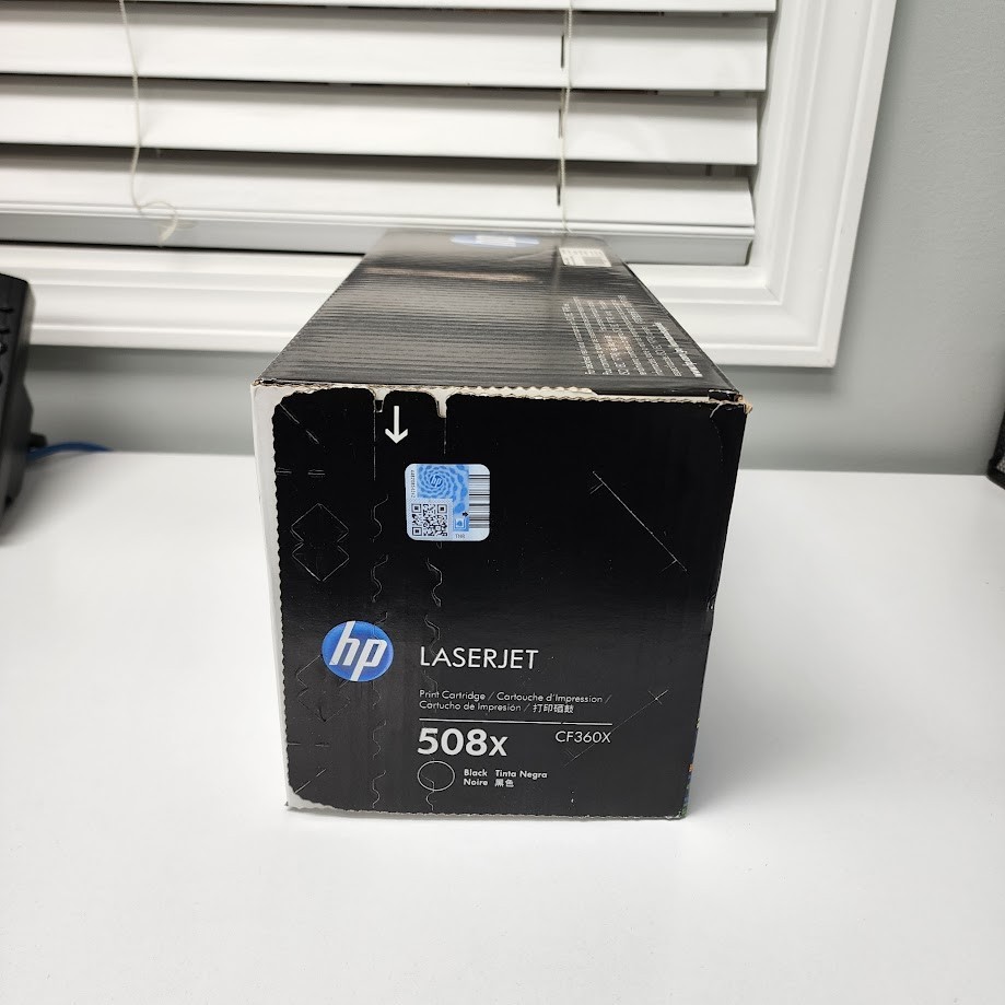 HP CF360X (508X) Black High Yield Toner Cartridge