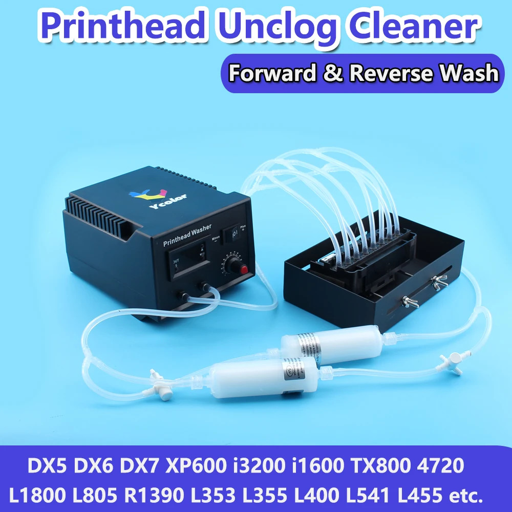 DTF Printhead Cleaner Kit Washer For Epson DX5 XP600 i3200 i1600 L1800 L805 1390