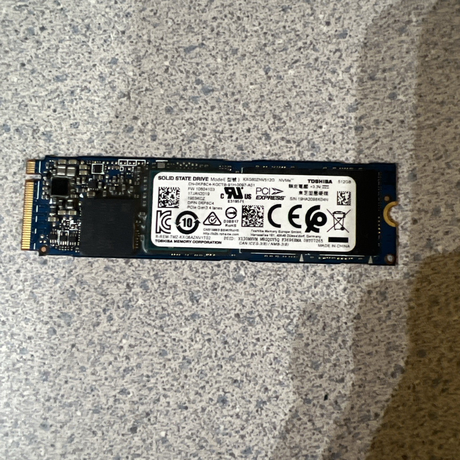 Misc. 512GB NVMe M.2 2280 SSD WITH WINDOWS 11 PRO UEFI INSTALLED & ACTIVATED