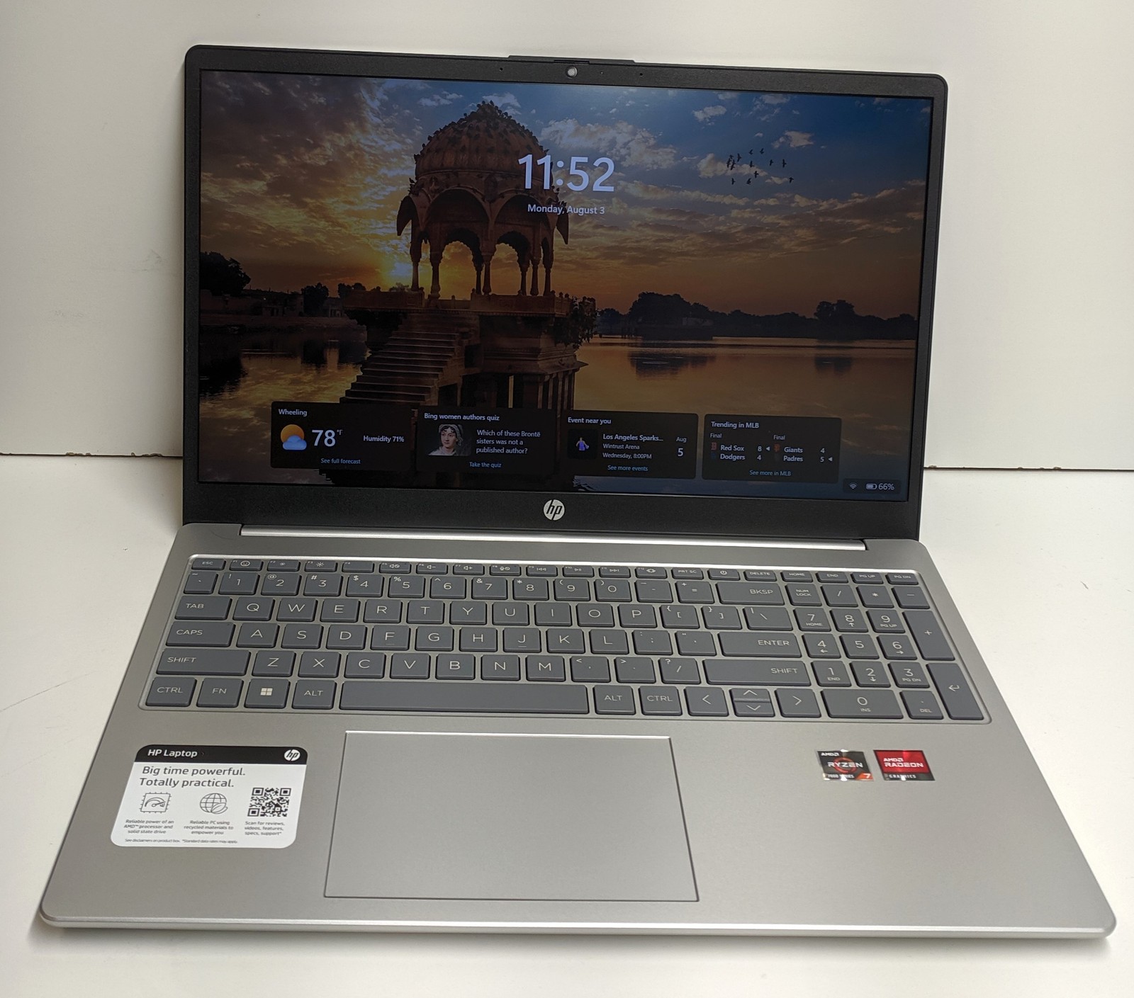HP 15-FC0077OD 15.6 In R7-7730U, 16GB, 256GB SSD