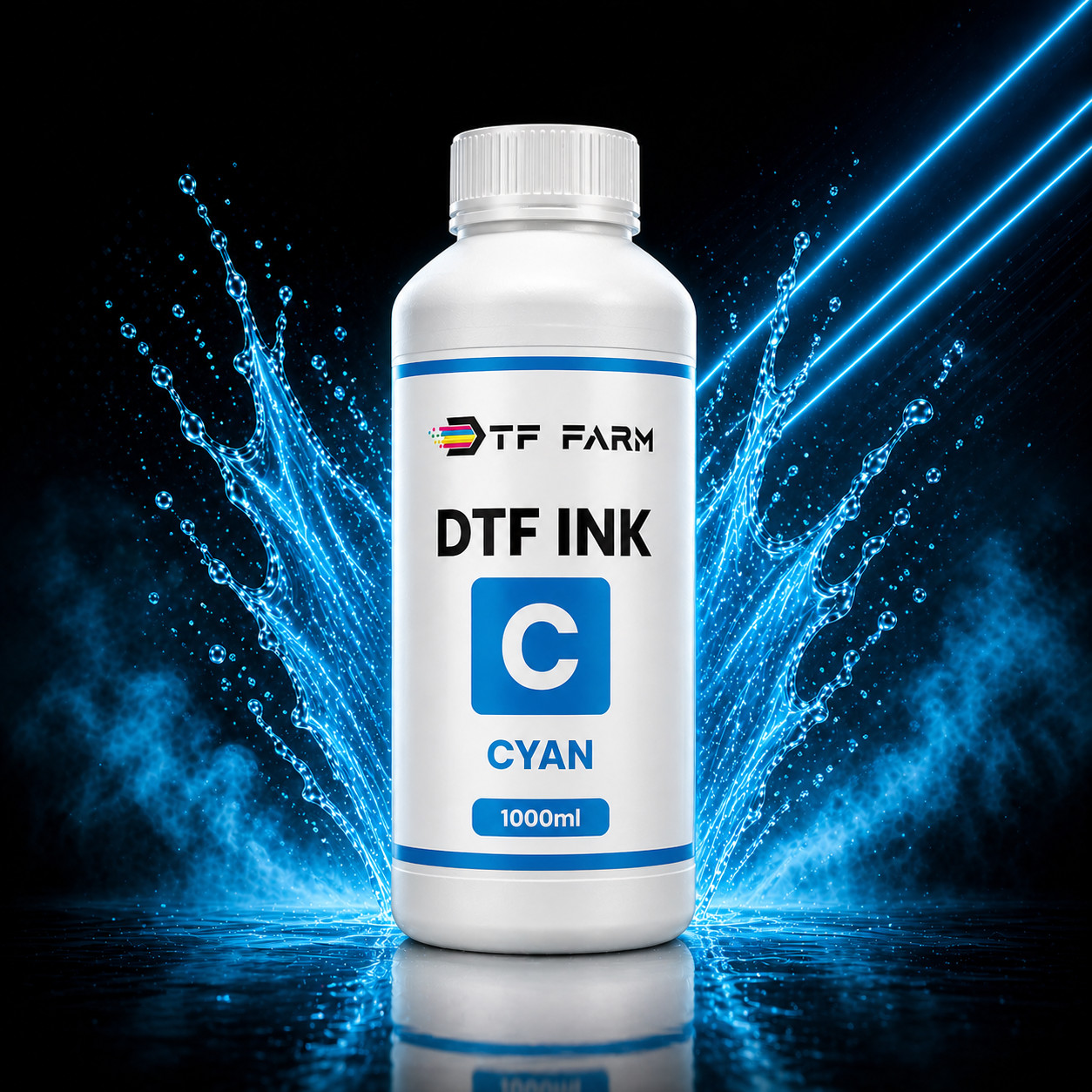 DTF Ink Magenta 34oz (1000ml) Premium Pigment Ink Epson i3200 XP600 L1800