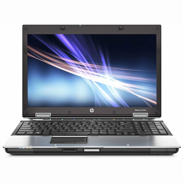 HP EliteBook 8540W Core i7 Quad 1.87 16GB  256Gb SSD Radeon M5800 DVD FHD Win10