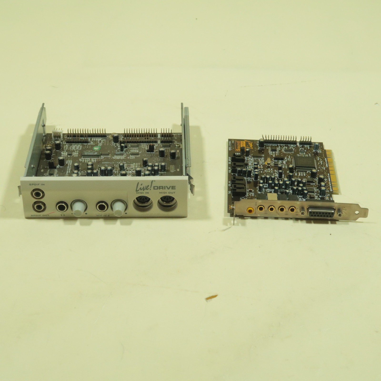 Creative Live Drive CT4860 w/ Sound Blaster CT4760 Card