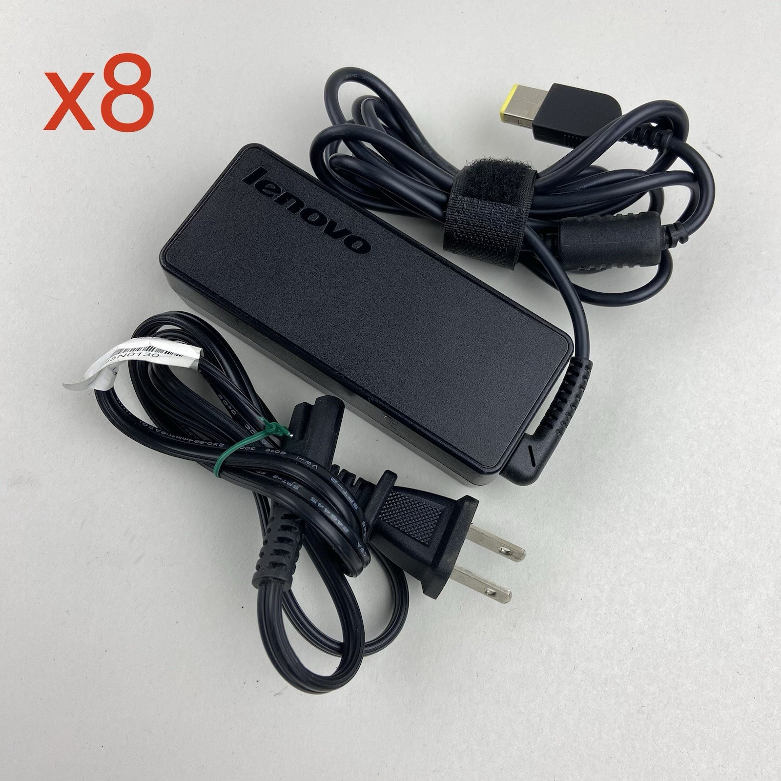 Lenovo AC Adapter ADLX65NLT2A 36200291 45N0319 45N0320 PA-1650-71 - Lot of 8