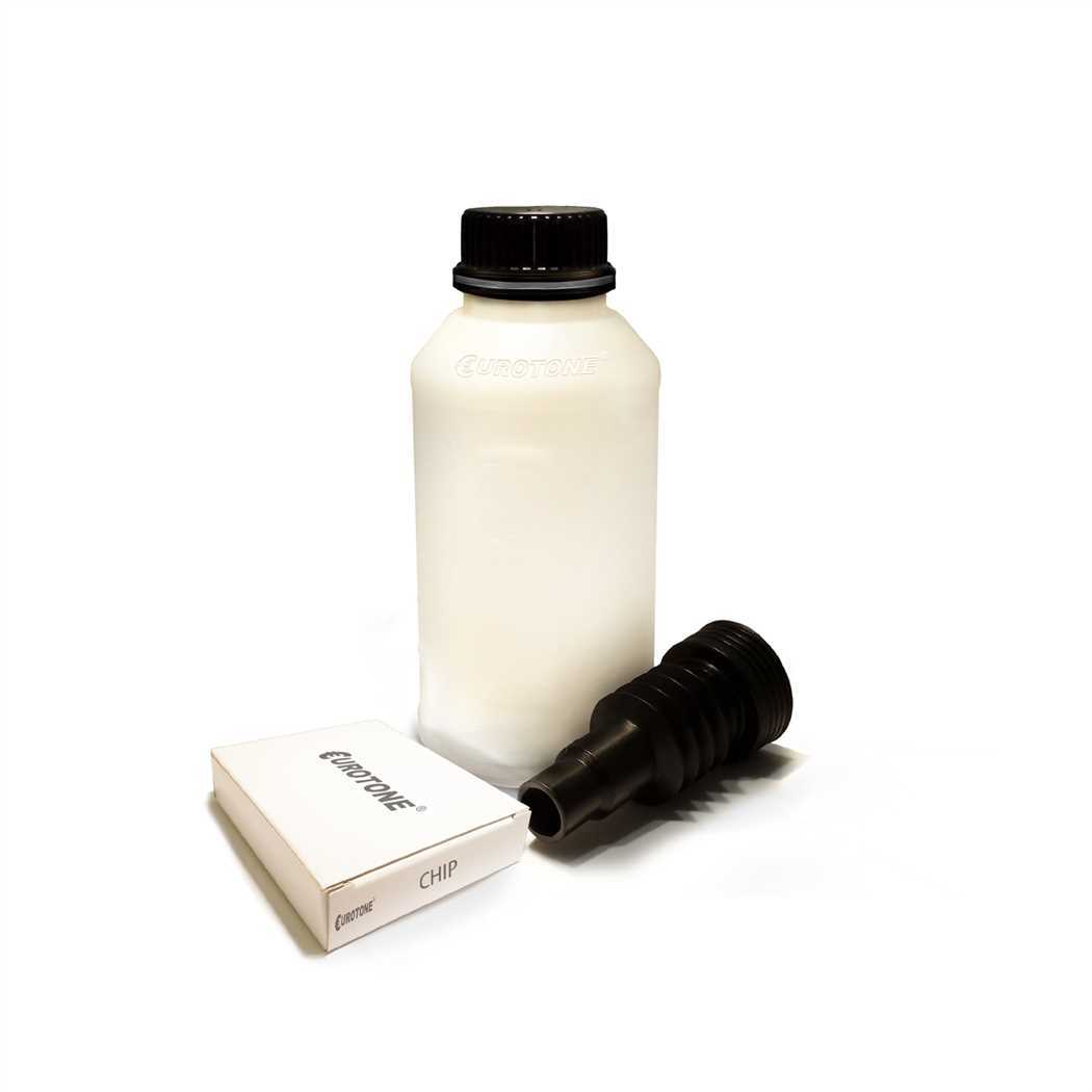 Europcart Toner Powder + Chip Alternative for HP CE390A 90A Black Compatible