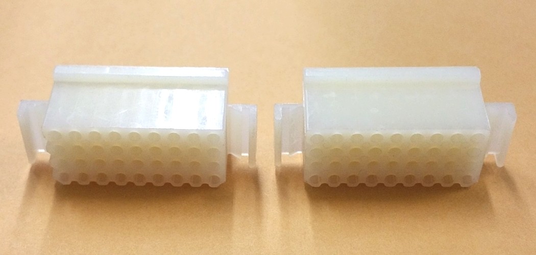 1 Pair of Molex 03-06-1361 36 Circuit 0.062" Female Connector Housings ~ NO PINS