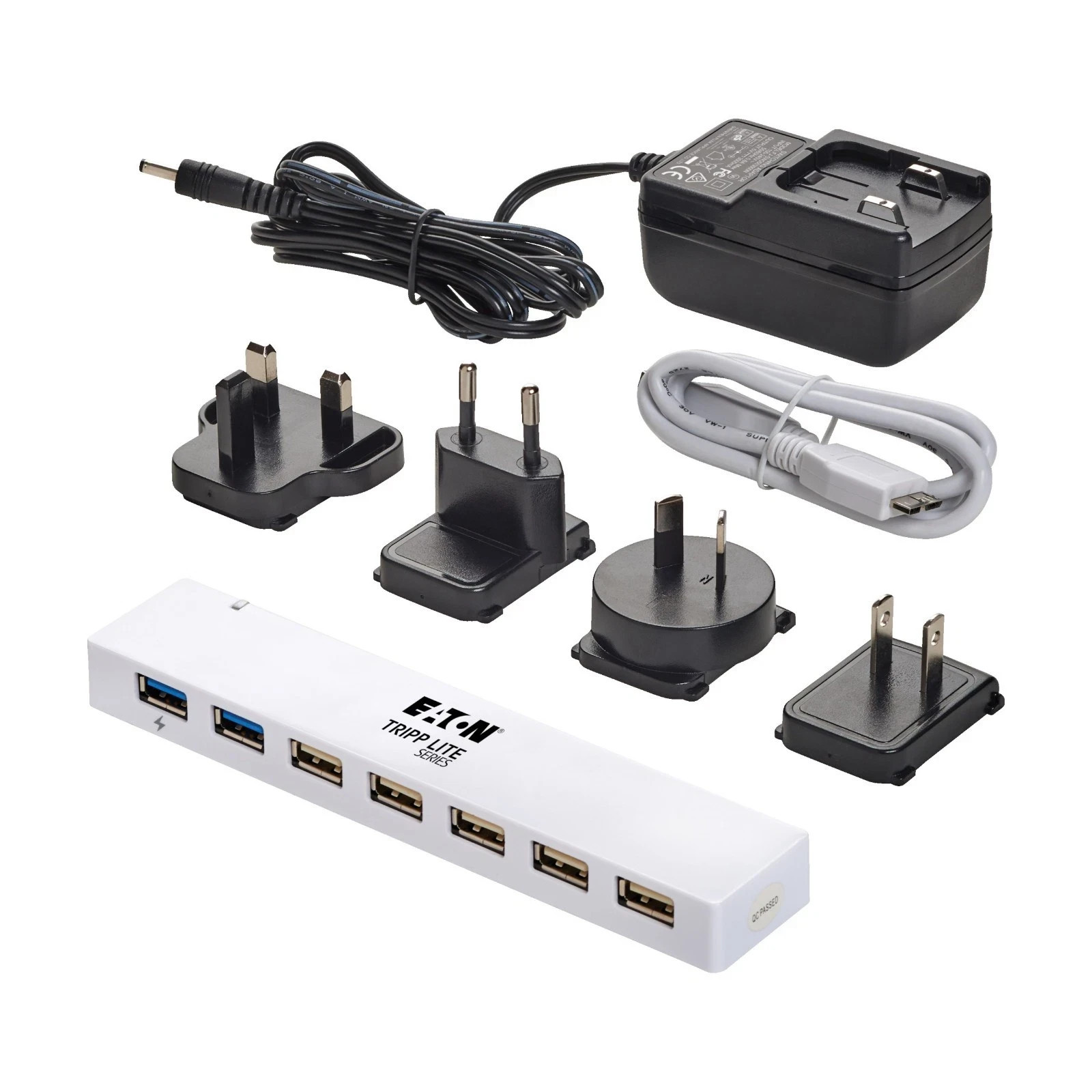Tripp Lite U360-007C-2X3 7-Port USB 3.x (5Gbps) / USB 2.0 Combo Hub-LOT of 25