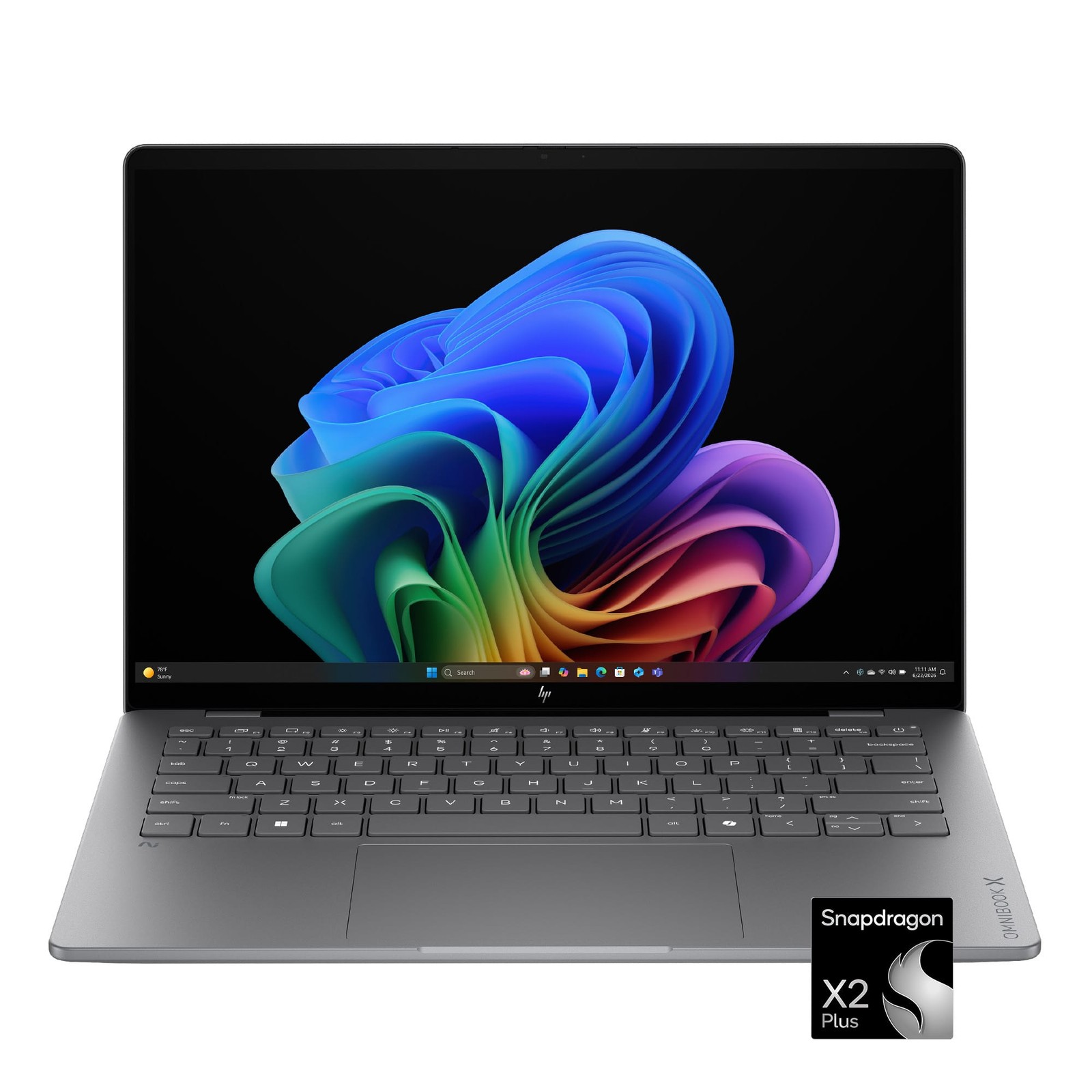 HP - OmniBook X 14 in 2K - Snapdragon X2 Plus 2026 - 512GB SSD 16GB Memory