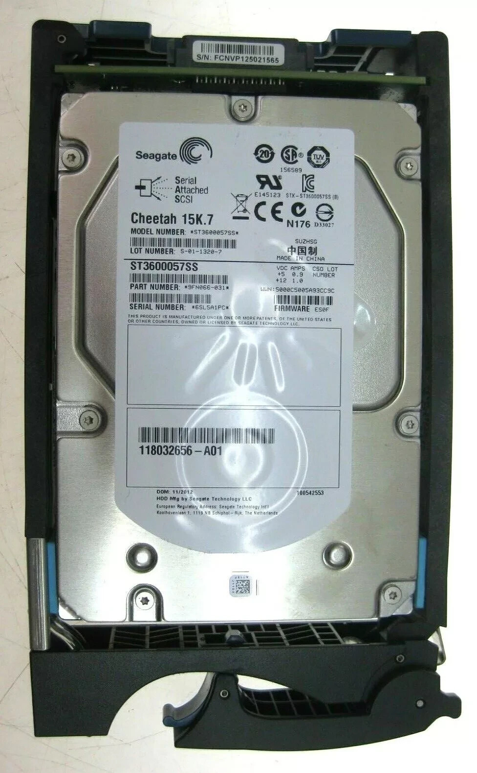 EMC 600G 15K 3.5" 005049675 005049274 005049272 005049677 V3-VS15-600 Hard Drive