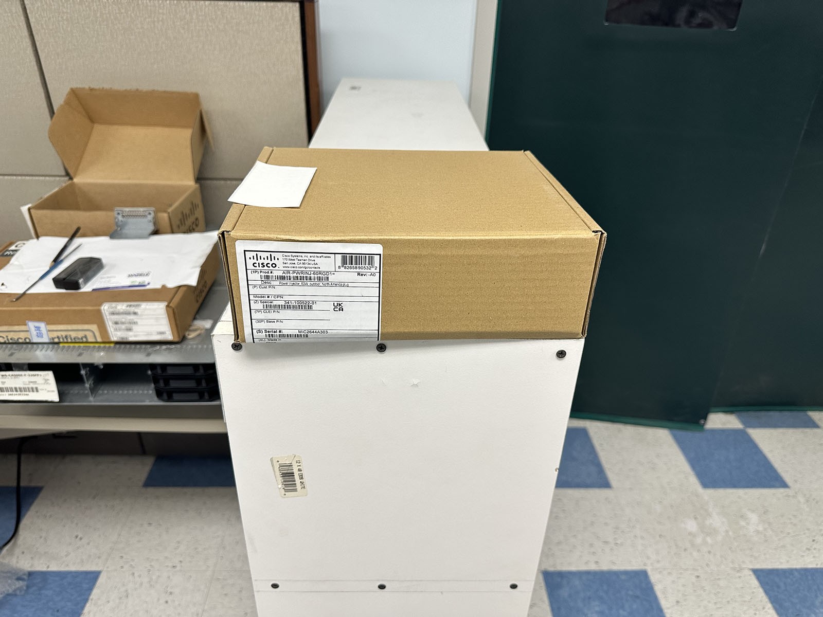 Cisco AIR-PWRINJ-60RGD1 Rugged Power Injector 60W NEMA 5-15 AC