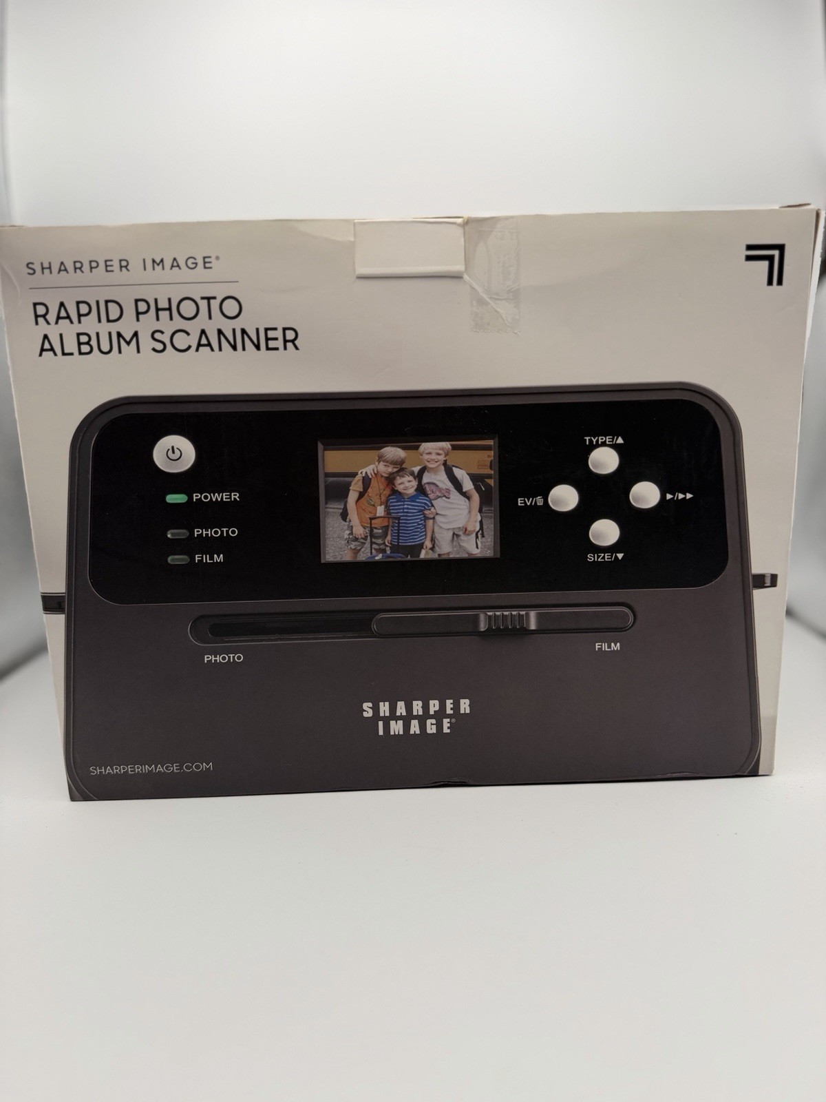 Sharper Image Rapid Photo Album Scanner  Open Box