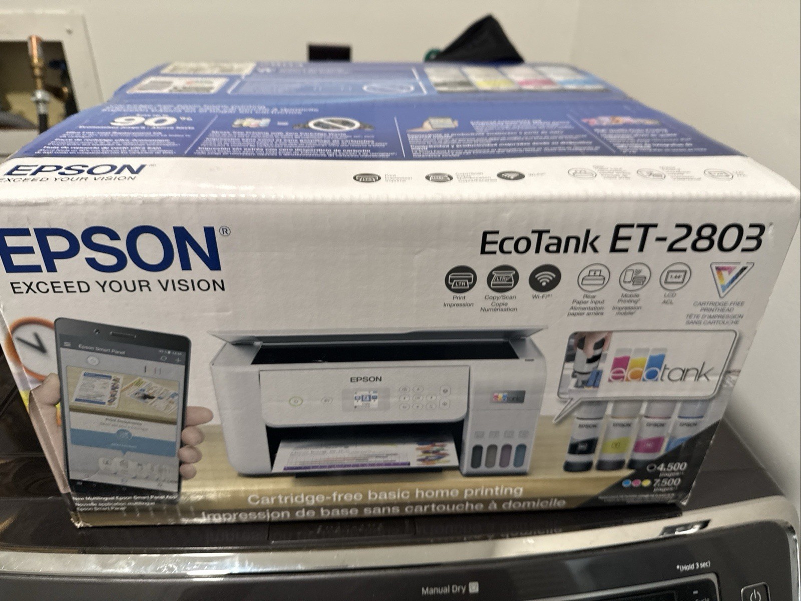 *NEW* Epson Ecotank ET-2803 Wireless All-in-One Printer