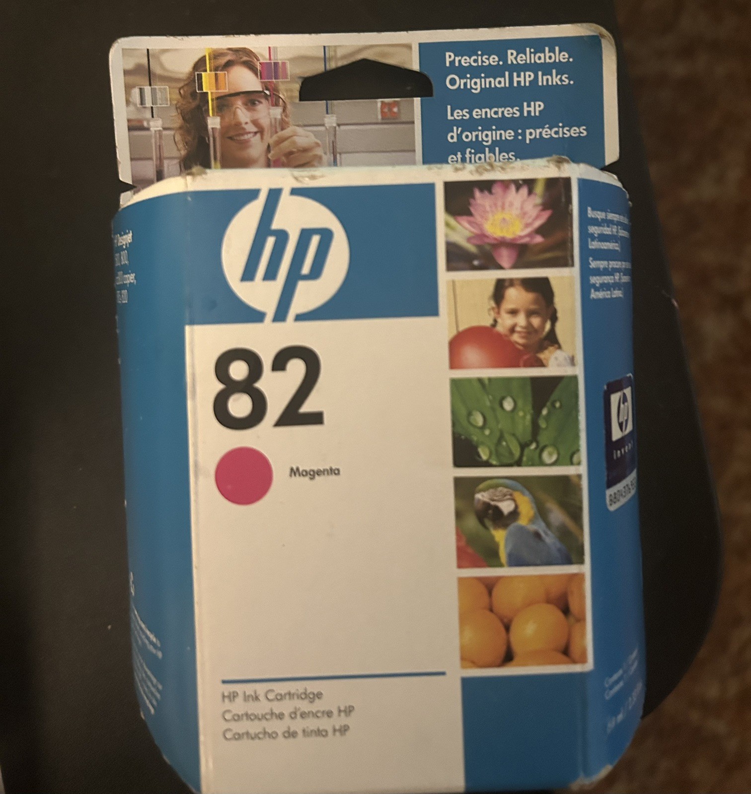 Genuine OEM HP 82 Magenta 69ml Ink Print Cartridge C4912A EXP  2010