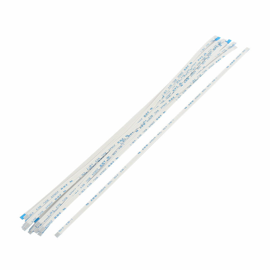 A Type 20Pcs 0.5mm Pitch 4 Pin AWM 80C 60V VW-1 FFC FPC Cable 200mm