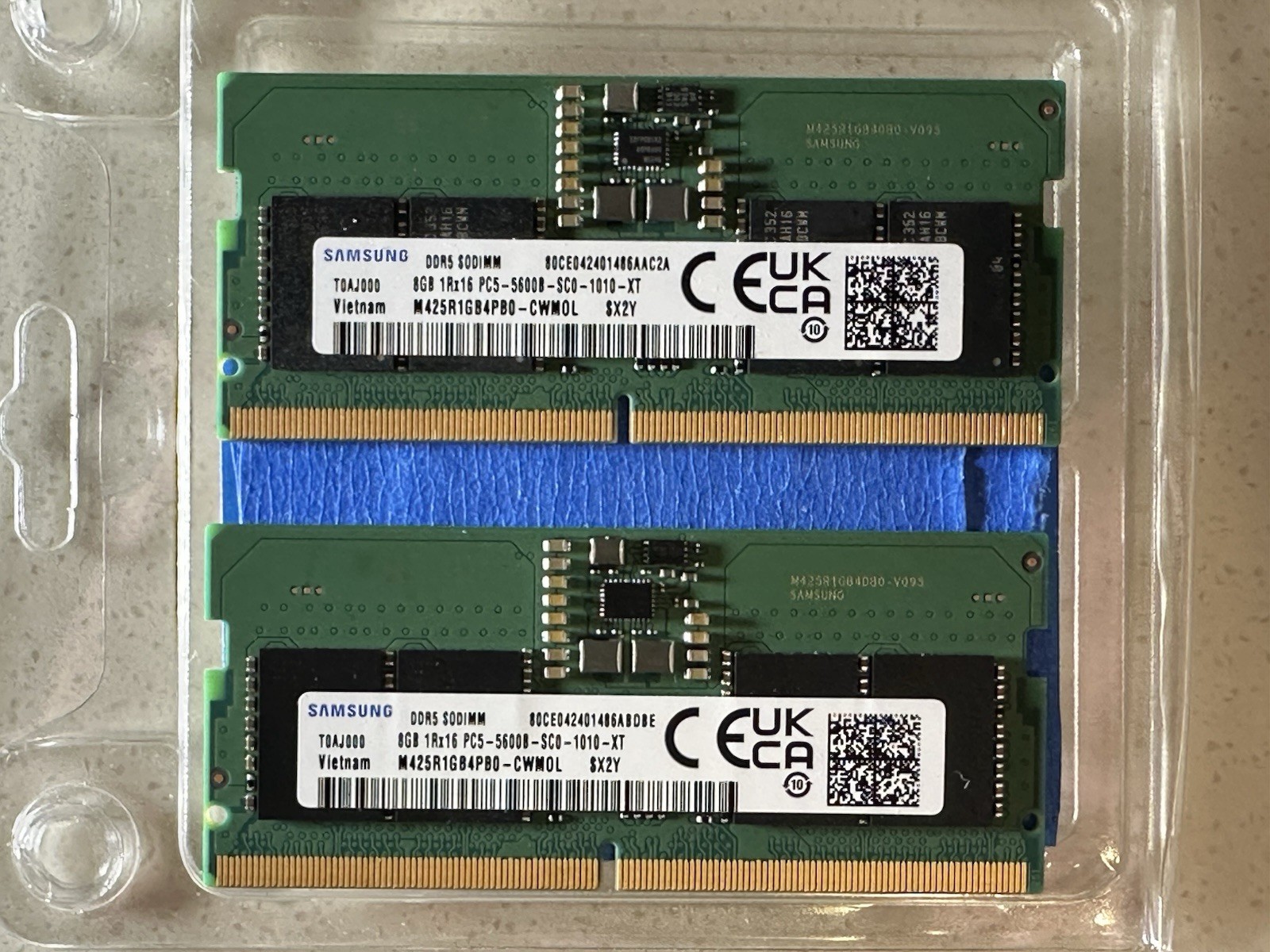Samsung 16GB 2x8GB DDR5-5600 SO-DIMM SODIMM Lenovo OEM