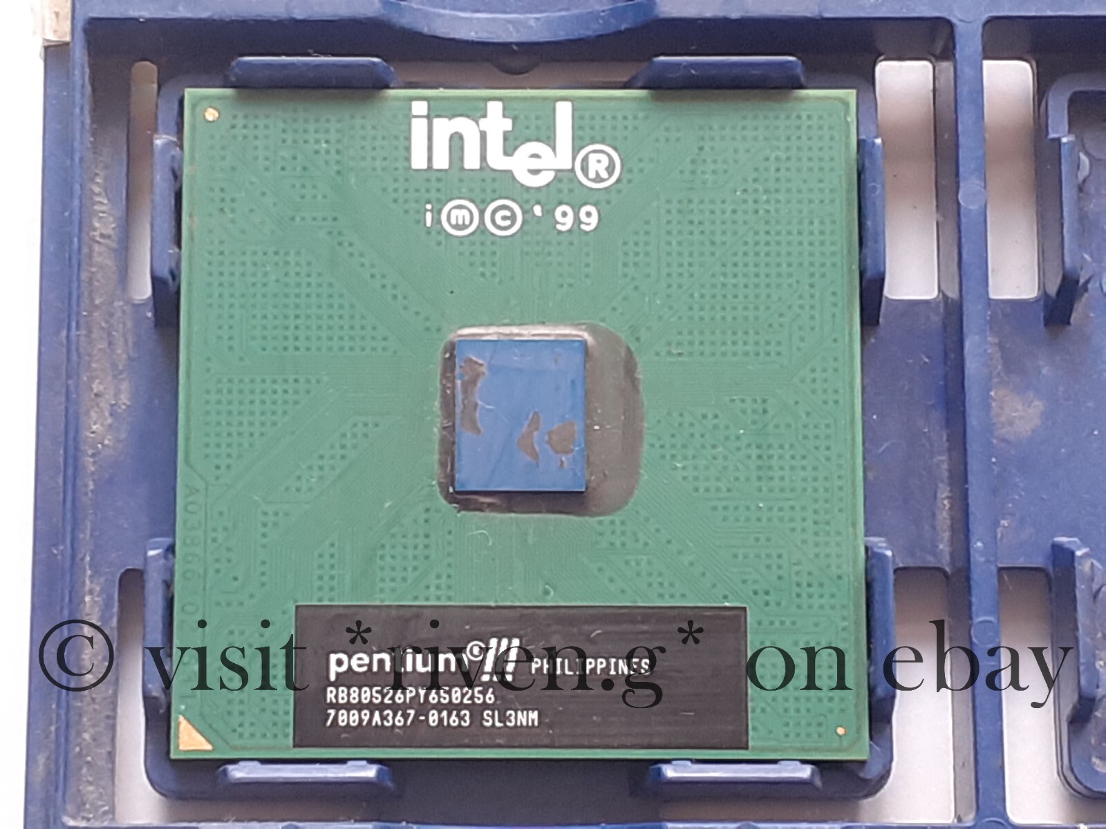INTEL PENTIUM 3@650 Mhz@SOCKET 370 CPU@COPPERMINE CORE@FULLY TESTED SL3NM@RARE