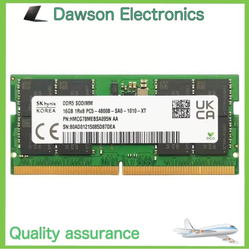 Used SK Hynix 16GB DDR5 4800 PC5-4800B-TD HMCG78MEBSA095N Laptop EC4 SOIMM RAM